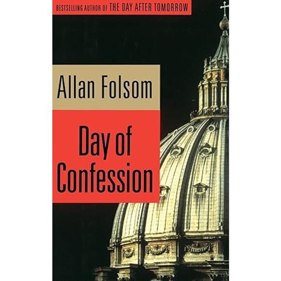 Vintage 1998 Day of Confession Hardcover Fiction Book by Allan Folsom (Author) - Picture 1 of 1